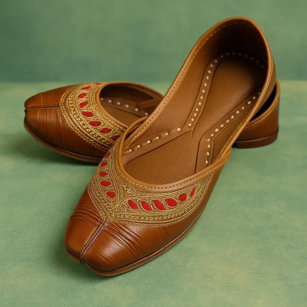 Leather Punjabi Jutti