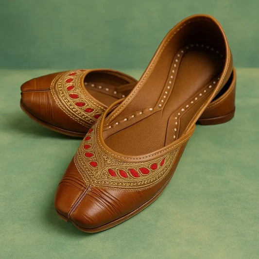 Leather Punjabi Jutti